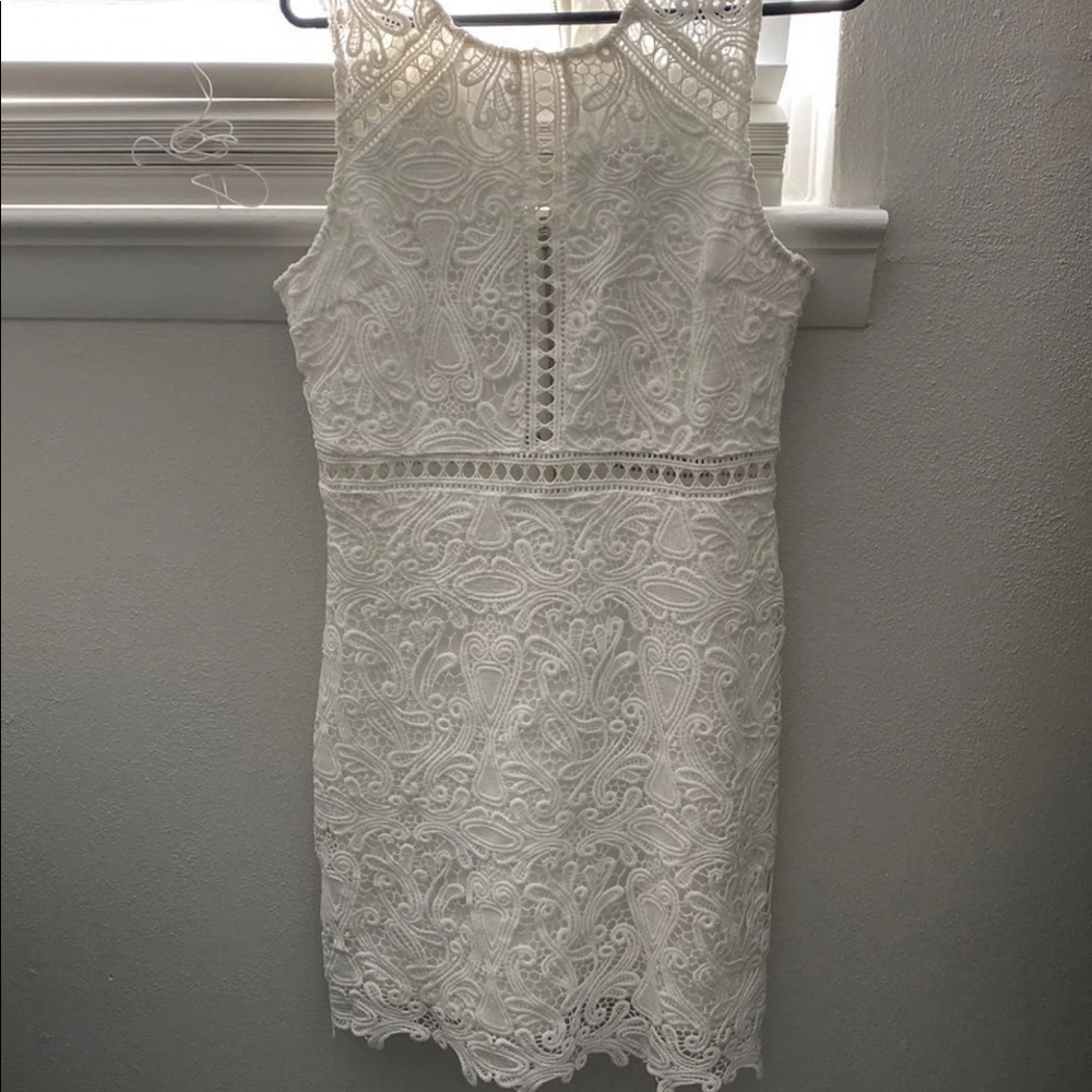 White dress